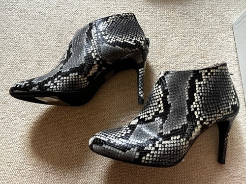 Bennett snake skin ankle - snake,