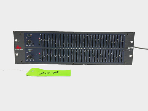 Dbx 1231 graphic equalizer - graphic,