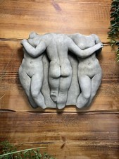 Stone garden trio nude - stone, naked