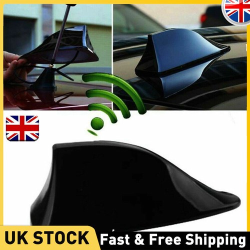 Gloss black shark fin - black,