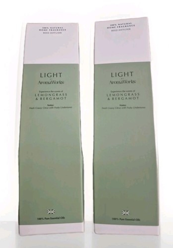 Aromaworks light lemongrass - 2x,