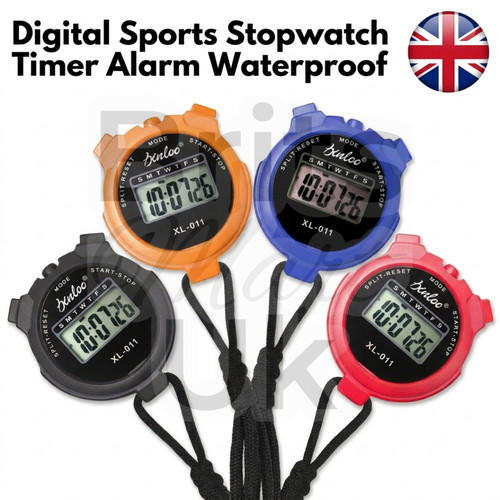 Digital sports stopwatch timer - digital,