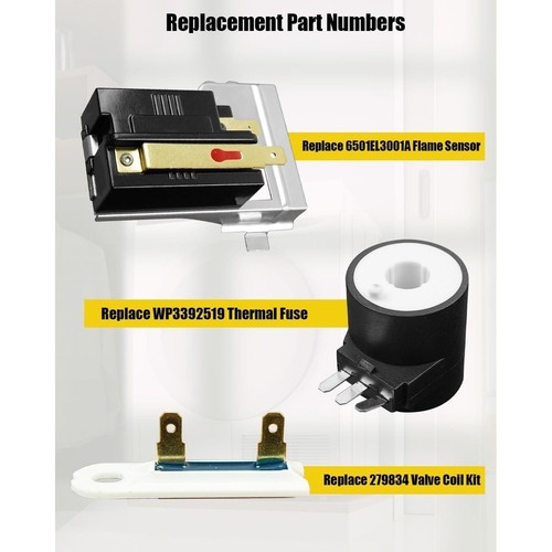 Accessory set flame - flame, sensor