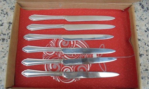 Boxed set silver epns - boxed, 6
