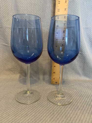 Water goblets cobalt blue - goblets, w/