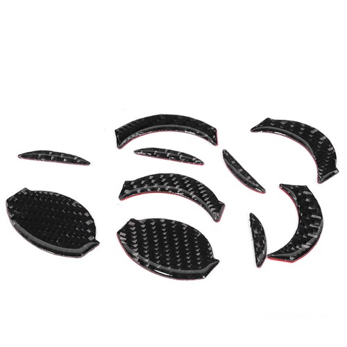 10pcs set carbon fiber - carbon, door
