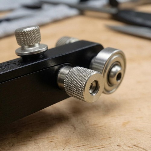 Nut and saddle sanding jig - nut,