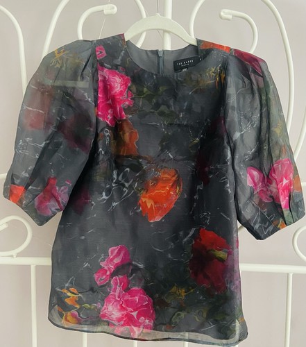 Ted baker black floral - ted, print