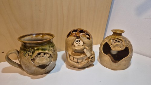 Pretty ugly pottery wales face - wales,