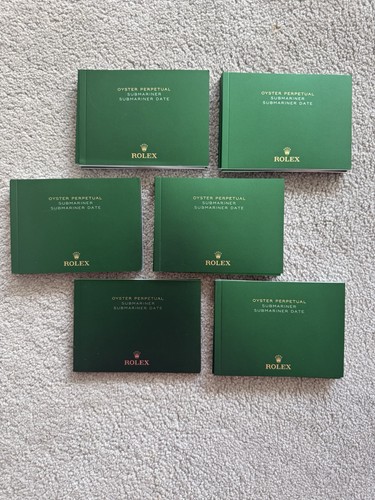 Rolex model booklet - rolex,