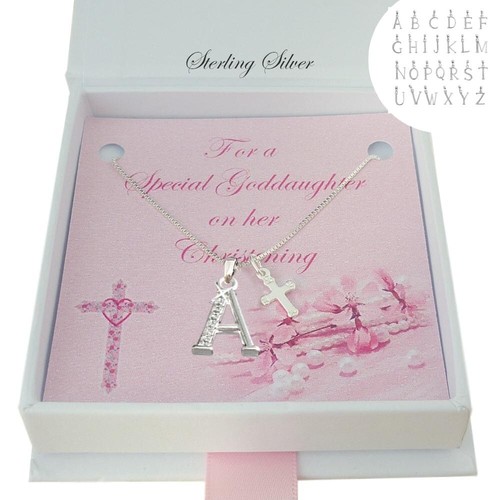 Girls christening necklace - girls,