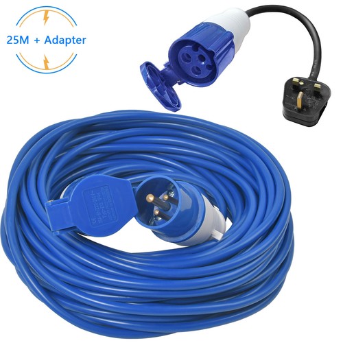 25m caravan hook - 25m, cable