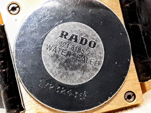 Rado florence spares repairs - florence:, spares/repairs