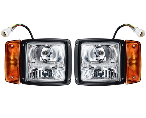 Pair front headlight - front,