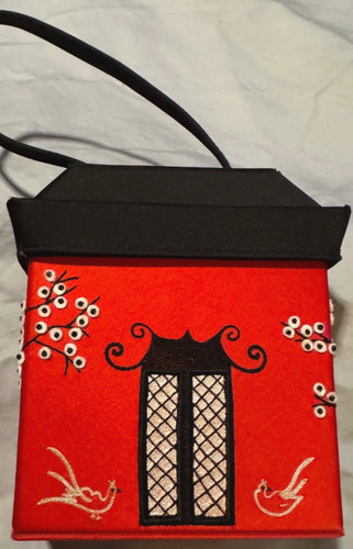 Lulu guinness red black - red,