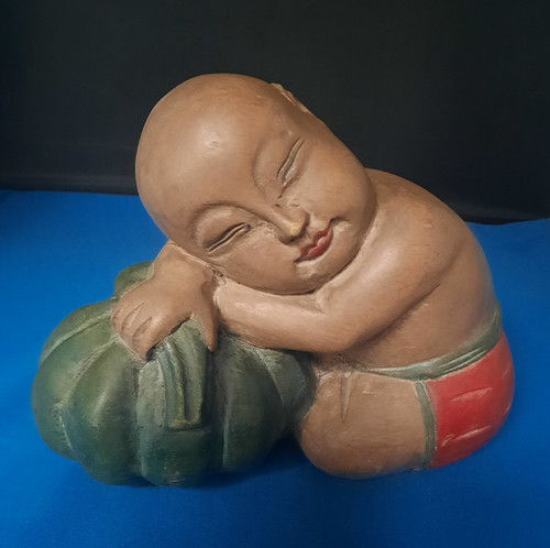 Vintage hand carved wooden - hand-carved,