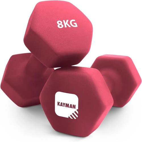 Kayman neoprene dumbbells pair - neoprene,