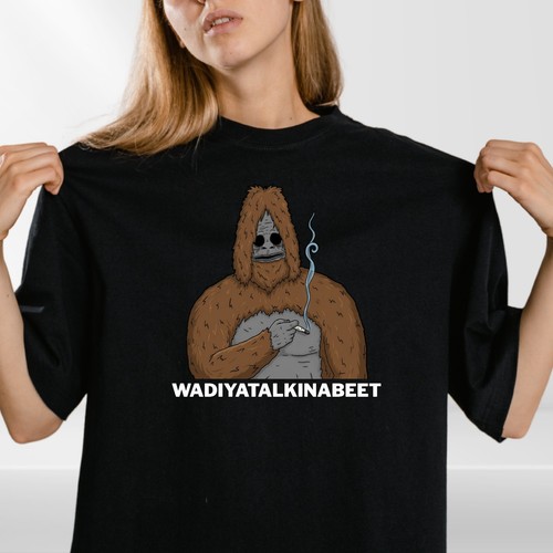 Sassy the sasquatch smoke big - sassy,