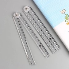 Folding acrylic ruler portable - folding,