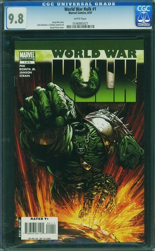 World war hulk cgc 8 - hulk, wp