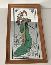 Vintage 1970s mucha spring - vintage,