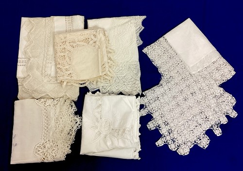 Job lot small white cotton - job,