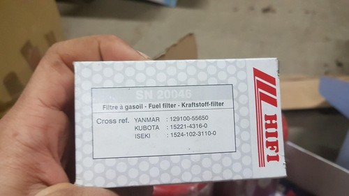 Fuel filter takeuchi tb145 - takeuchi,