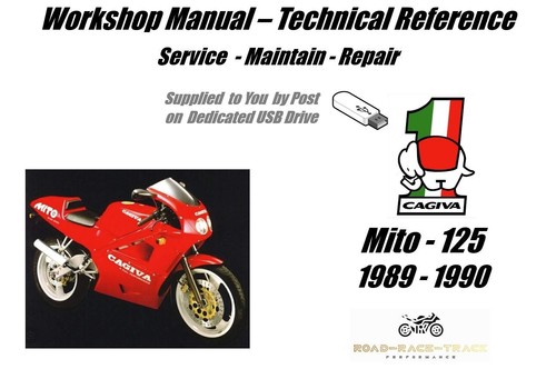Cagiva mito 125 service - 125, repair
