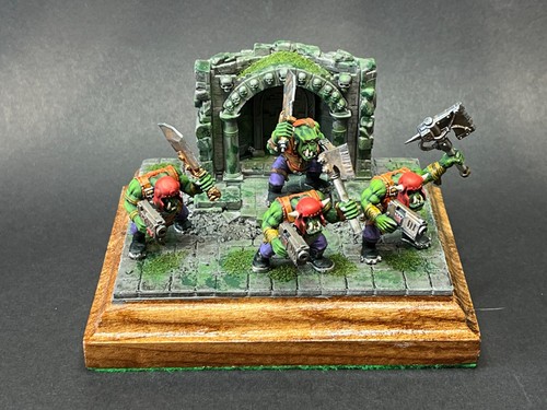 Warhammer 40k ork diorama - warhammer,