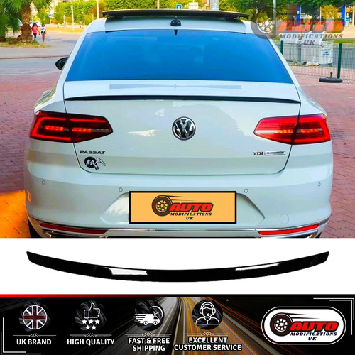 Passat rear gloss - rear, black