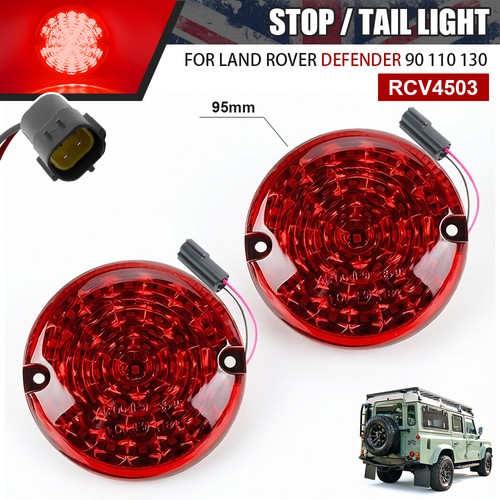95mm red led round - 95mm,