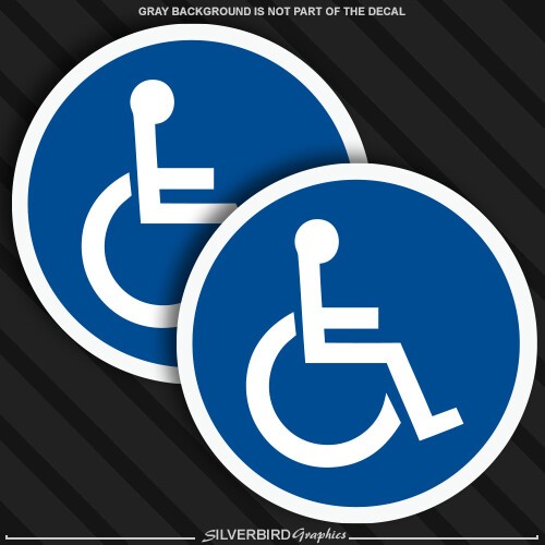 Handicap sticker disabled