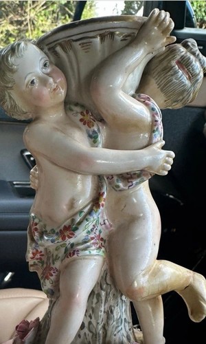 Antique porcelain figure - antique,