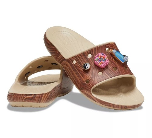 Sza crocs classic - crocs, woodgrain