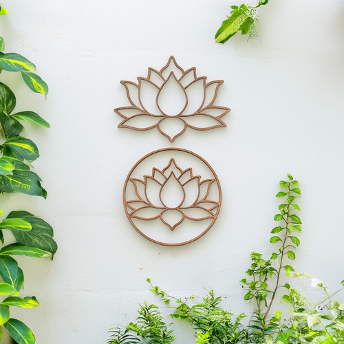 Lotus flower wall - wall, mandala