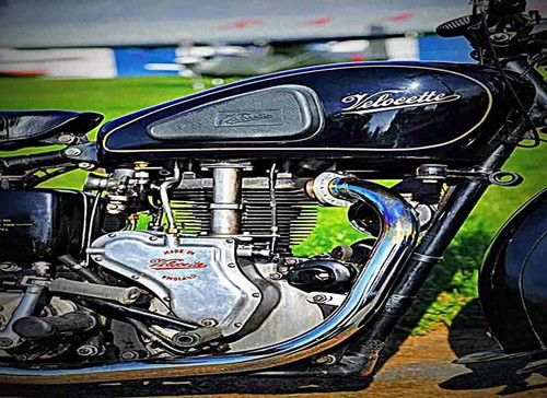 Photo velocette mss 01 - a4,