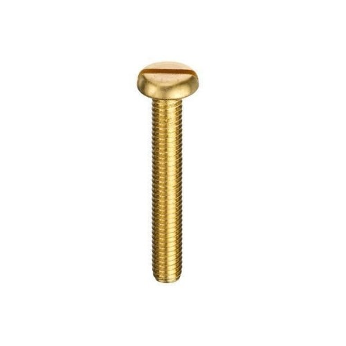 Solid brass slotted pan - solid,