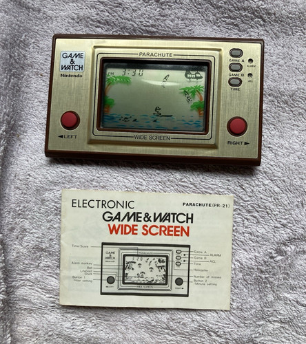 Nintendo game watch wide - game,