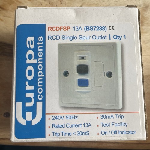Europa shield rcdfspa 13a 30m - rcdfspa,