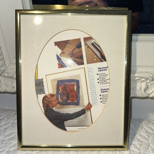 Nielsen gold aluminium picture - nielsen,