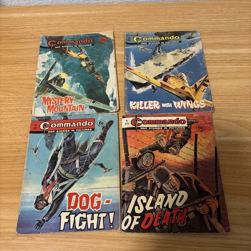 Commando war comics - war, x