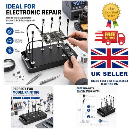 Magnetic soldering aid - soldering,