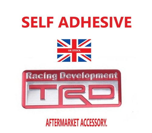 Trd metal badge - trd,