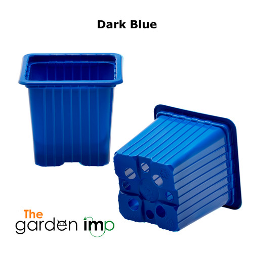 7cm square coloured plastic - coloured,