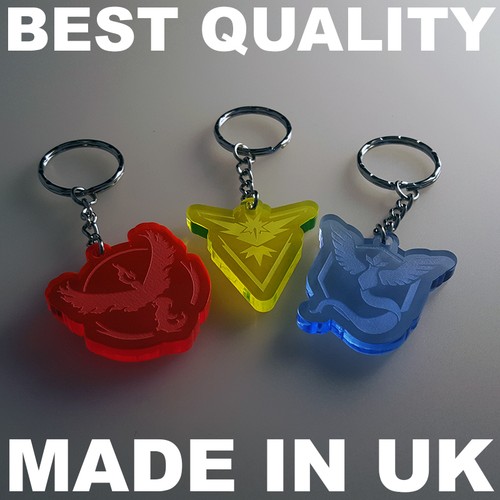 Pokemon inspired keyring - pokemon, go