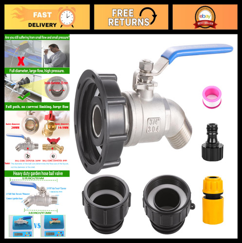 Size ibc tote adapter for - ibc,