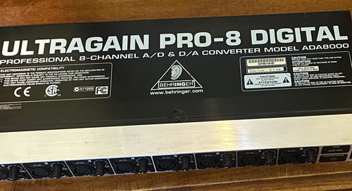 Behringer ultragain pro - behringer, pro-8
