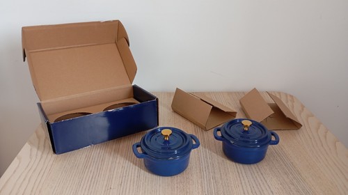 Cast iron mini dutch oven - cast, set