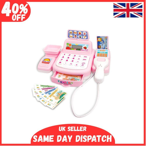 New cash register toy - new,
