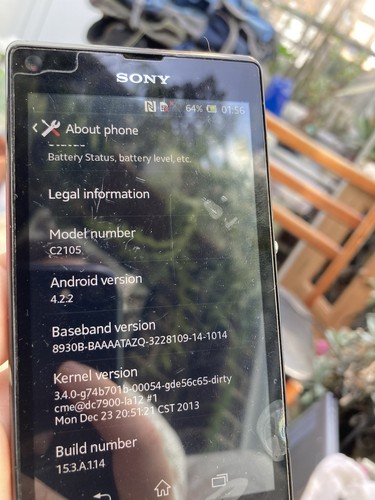 Sony xperia c2105 mobile phone - c2105,